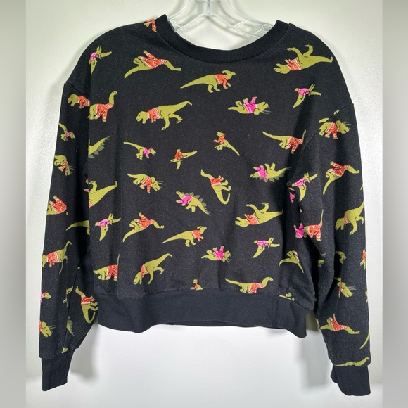 Modcloth Sweaters - ModCloth Dino-Mite Holiday Sweatshirt Women's‎ Size Medium